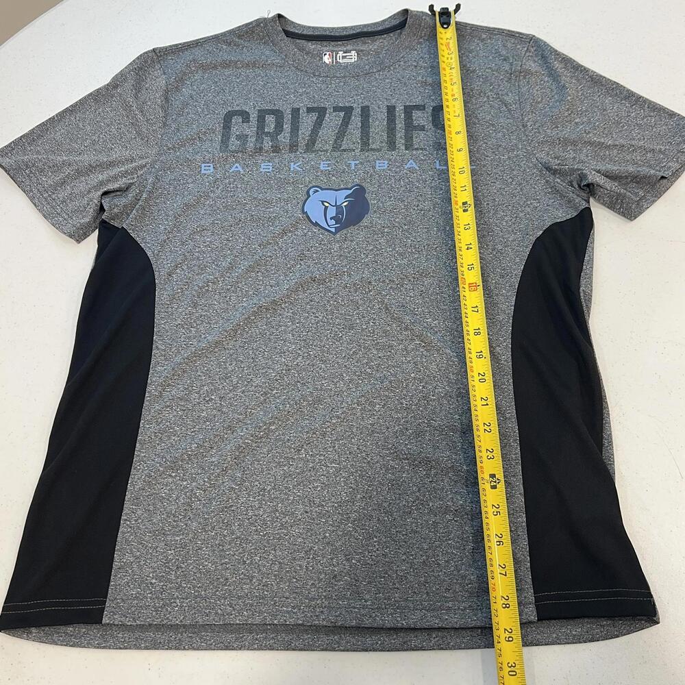 Ultra Game NBA Memphis Grizzlies Men's Active Tee Shirt Gray Large T-shirt - Picture 3 of 5